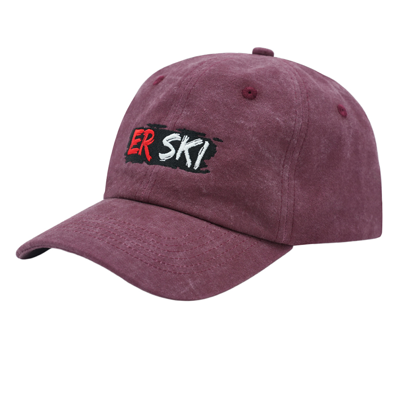 Custom Washed Cotton Embroidered Casual Style Vintage Dad Hat